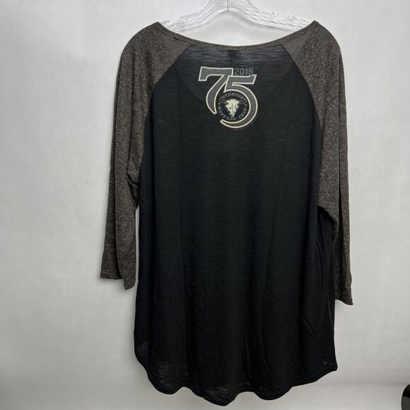 Buffalo Chip 75TH ANNIVERSARY STURGIS RALLY WOMENS 2XL TSHIRT NWT - Picture 5 of 9